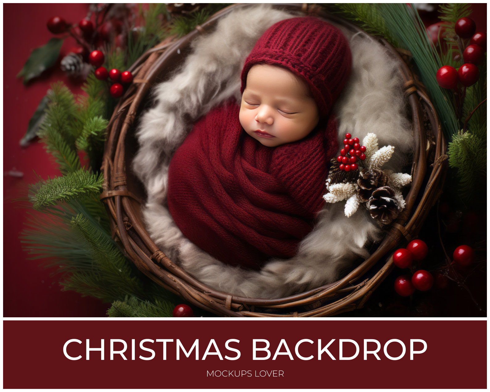 Christmas Newborn Digital Backdrop Christmas Newborn Digital - Etsy