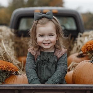 Autumn Digital Background, Fall truck and Pumpkins, Fall Digital Backdrop for Photography, Instant Download, Outdoor Family and Pet Portrait