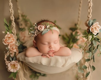 Newborn Flower Studio Digital Background, Newborn Studio Digital, Newborn Backdrop, Photoshop Composite, Creative Imagery, Spring, Gift Card