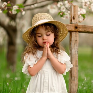 Spring Easter Cross digital background, White Blossom Digital Backdrop, Background Photography, Orchard Blossom, Grass, Nature, Crucifix