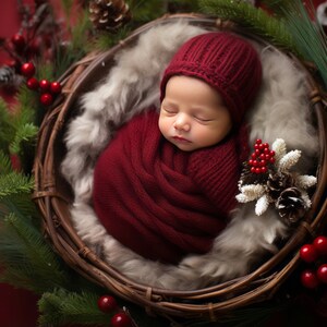 Christmas Newborn Digital Background, Christmas Newborn Digital Backdrop, Newborn Digital Background. Newborn Photography Props, Digital
