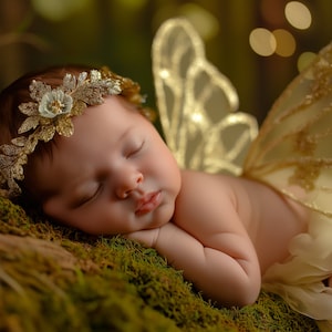 Face Insert Digital Backdrop for Newborn Photography Composite, Fairy Face Insert, Add face, Fairytale Digital Photo Prop Composite, Fantasy