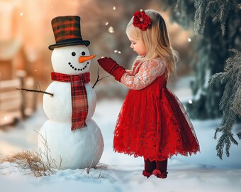 Toile De Fond Rouge Pour Photographie De Noël - 90*150cm - Motif Sapin