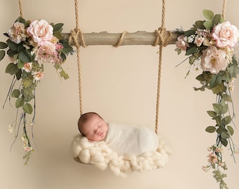 Neugeborenen Blumen Studio Digital Hintergrund, Neugeborenen Studio Digital, Neugeborenen Hintergrund, Photoshop Verbundstoff, kreative Bilder, Frühling, Geschenkkarte