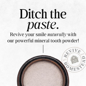 Poudre dentaire minérale naturelle d'hydroxyapatite | Alternative au dentifrice reminéralisant | Soins buccodentaires non toxiques | Dentifrice sans fluorure