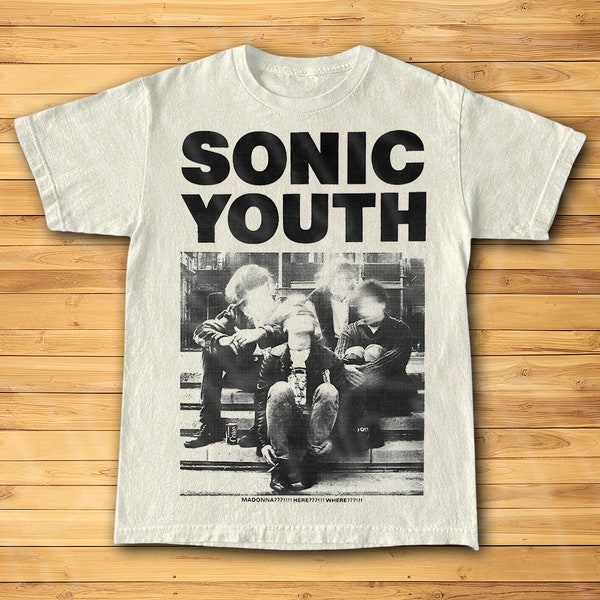 T-shirt Sonic Youth album, T-shirt Sonic Youth, t-shirt groupe, cadeau pour femme et homme T-shirt unisexe