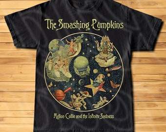 The Smashing Pumpkins Mellan Collie and The Infinite Sadness Album Tee, The Smashing Pumpkins Tee, Gift For Woman and Man Unisex T-Shirt