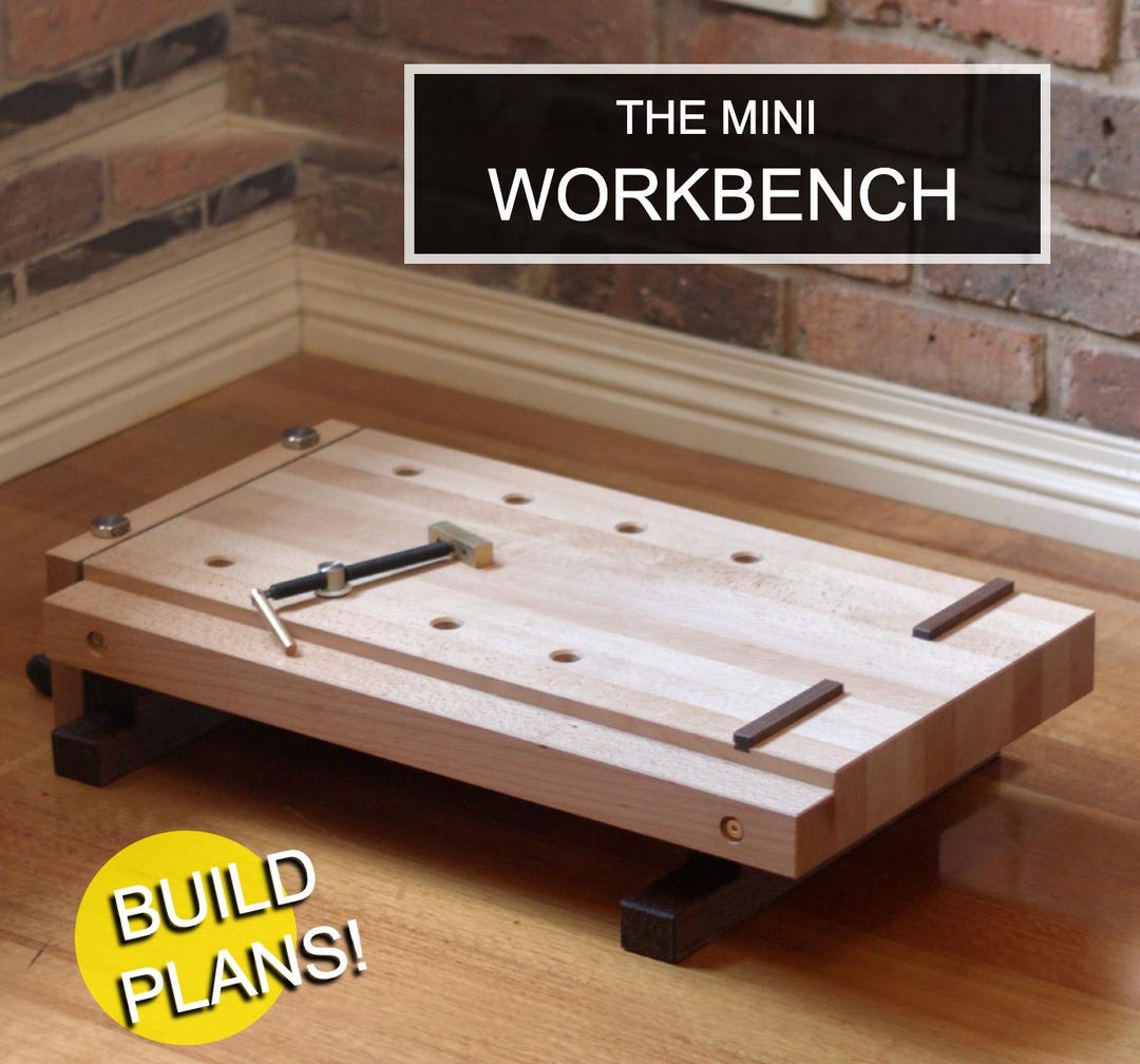 Mini Workbench Plans, Japanese Workbench Plans, Customisable Workbench ...