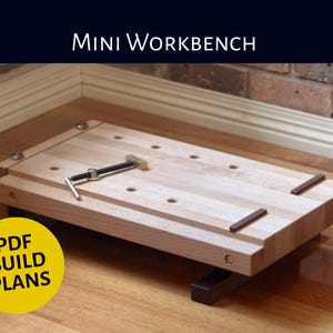 Mini Workbench PDF Plans: Compact DIY Craft Table (Digital Download)
