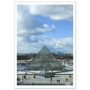 Louvre Museum Wall Art, France Travel Photography