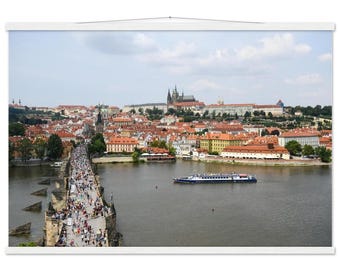 Prag Horizontales Poster mit Aufhänger