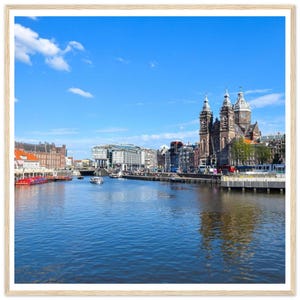 Amsterdam Wall Art, Holandia Fotografia Podróżnicza