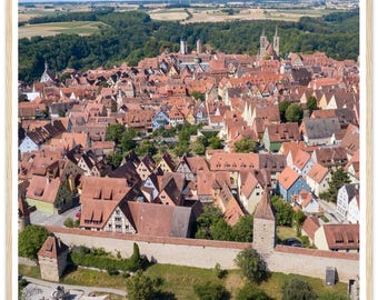 Rothenburg ODT Wall Art, Germany Travel Photography