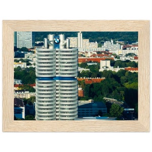 BMW Tower in Munich Wall Art, Germany Travel Photography