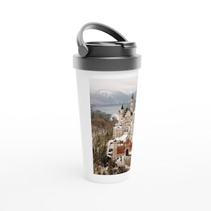 Tazza da viaggio in acciaio inossidabile del castello di Neuschwanstein