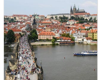 Prag Vertikales Poster mit Aufhänger