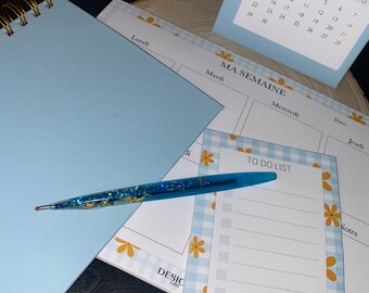 Organisatiedoos 2024 - notitieboekje - takenlijst - weekplanner - kalender - gratis harspen - organisatorisch briefpapier