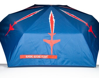 RAF Red Arrow Official Licenced Folding Travel Umbrella
