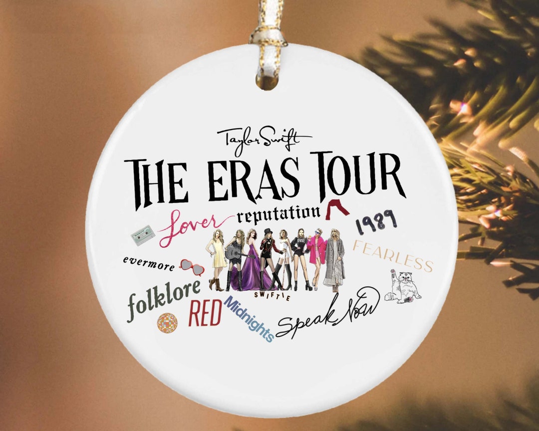 The Eras Tour Movie Christmas Ornament Tay0lr Christmas Etsy