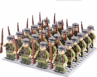 Set minifiguren Politie Militair met Wapens B