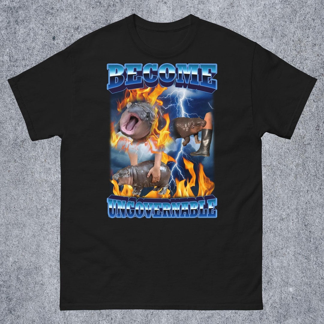 Diventa ingovernabile Divertente Moo Deng Baby Pigmeo Ippopotamo