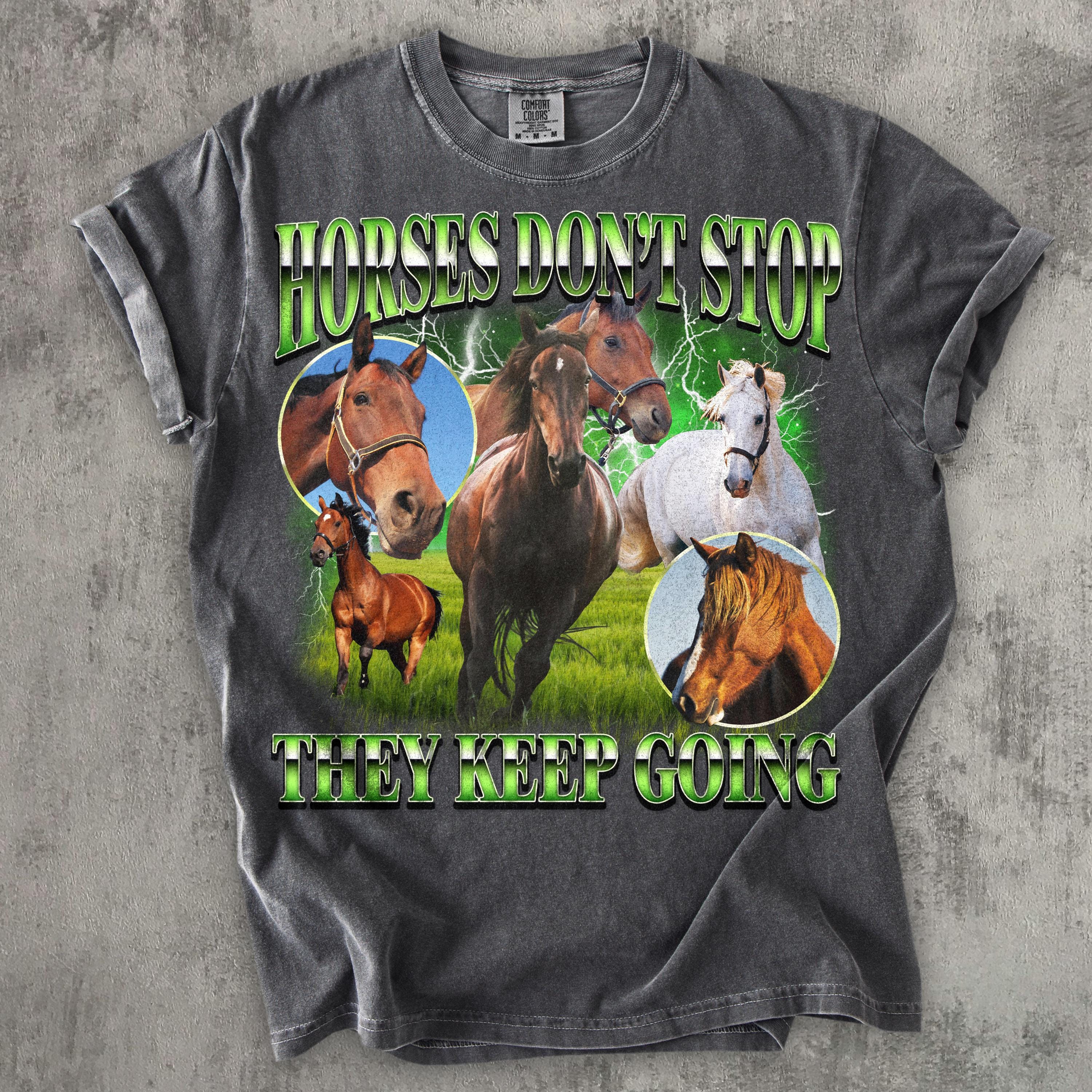 Labyrins Dont Cry Horse Tshirt White 【公式通販】