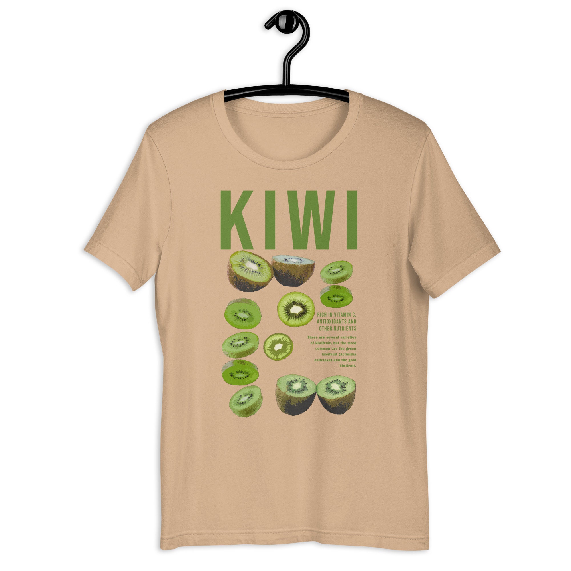Retro-style Vintage Unisex T-shirt - Kiwi Graphic Tee