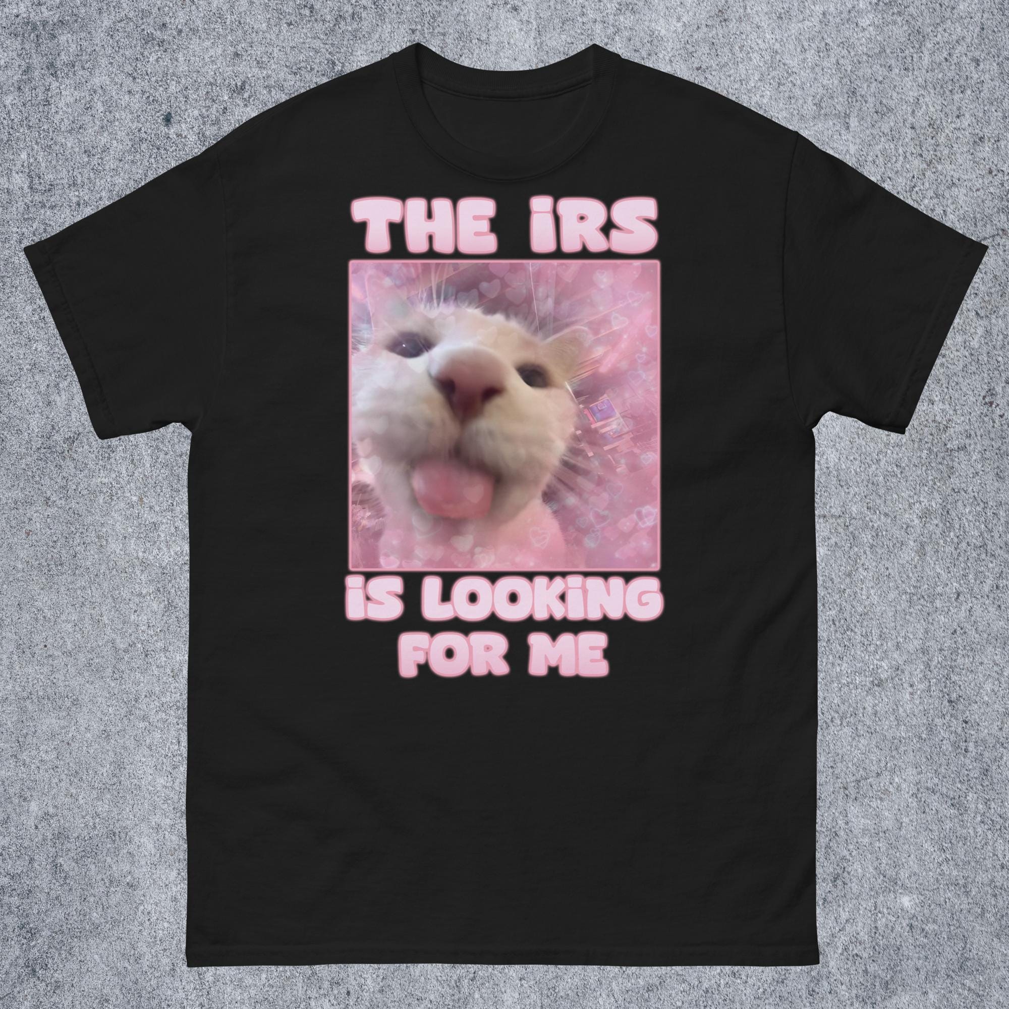The IRS is Looking for Me Funny Cat Meme T-shirt Gift for Woman and Man,  Ironic Silly Cats Tee Shirt, Goofy Gifts, Stupid Unhinged Shirts - Etsy  Hong Kong