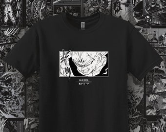 Anime Streetwear Majin Vegeta Manga Hoodie & T-Shirt | Dragon Ball Z | Anime Fan Art | Adult Size Tees