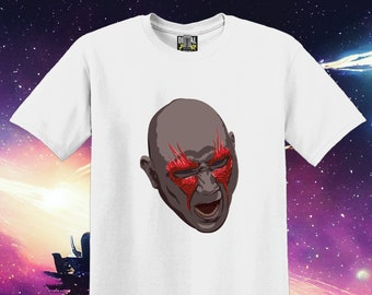 Drax | Guardians of the Galaxy T-Shirts | MARVEL Fan Art | Adult Size Tees