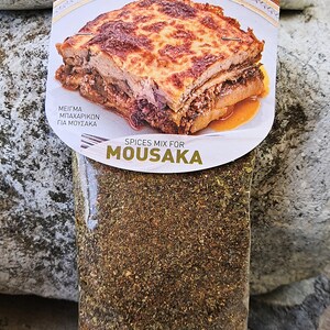 Griechische Naturgewürze Gewürzmischung ''MOUSAKA'' Traditionelle Big Pack 50g Mix 11 Bild 2