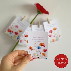 Affirmation Cards for Moms | Motherhood Affirmations | Gift for Moms | Postpartum Affirmation Cards | Self Care Gift | Reminder for Moms