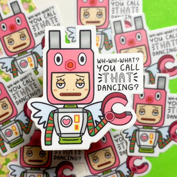 DDR  Robo Zukin Sticker