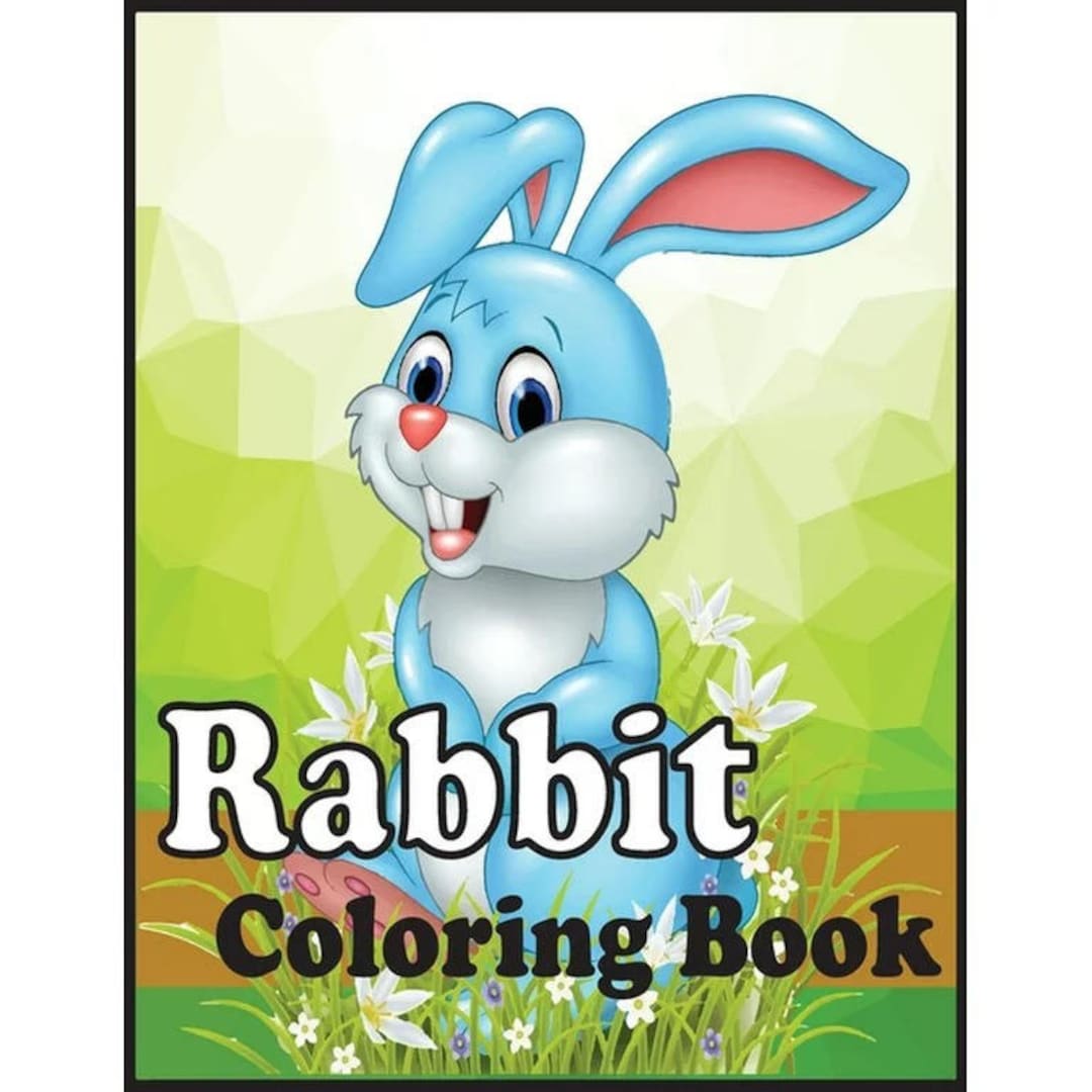Printable A4 Bunnies Coloring Pages Easter Coloring Etsy Printable A4 Bunnies Coloring Pages Easter Coloring Etsy