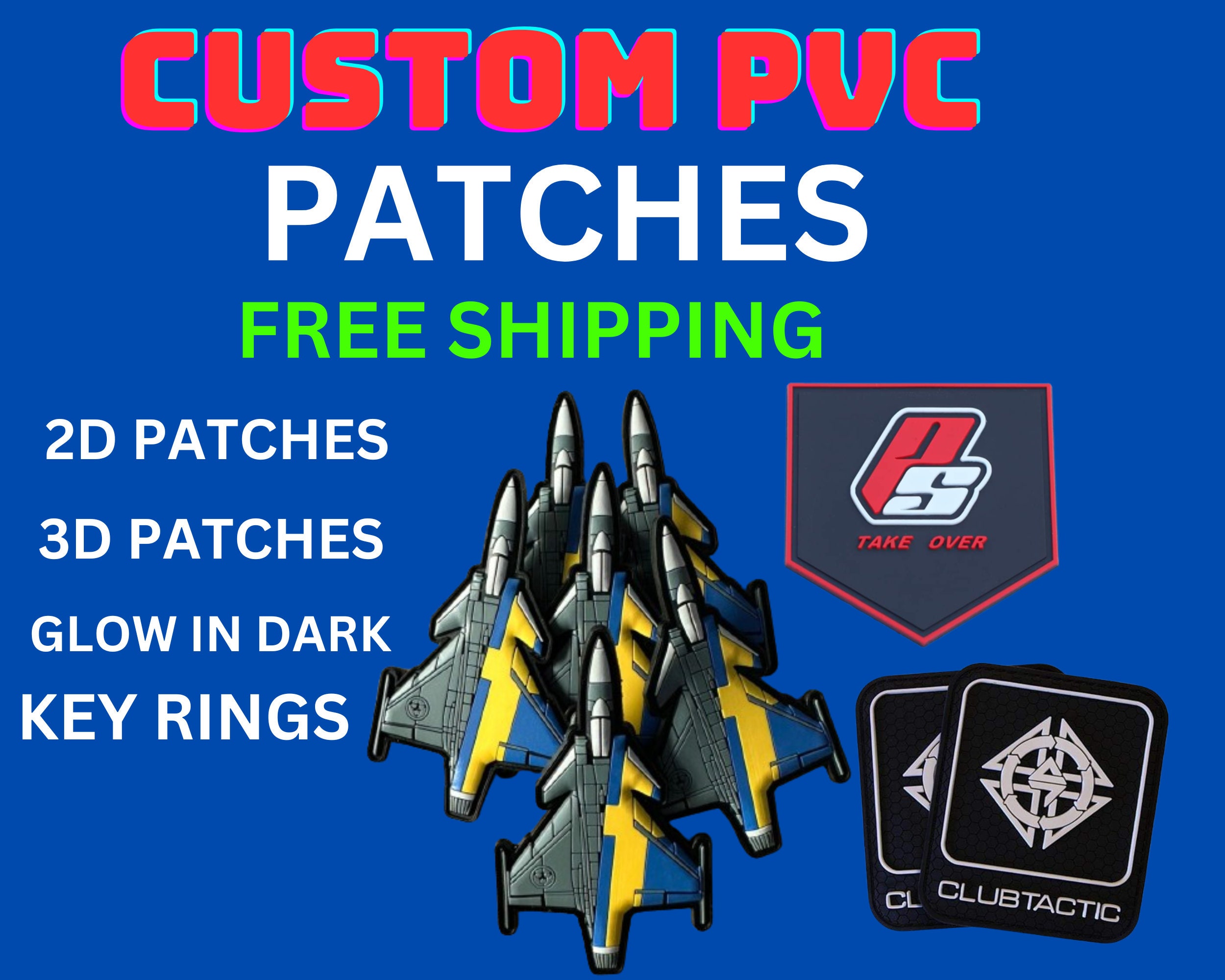 Ninja Patches - Custom Patches Delivered Faster - Free Shipping