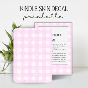 Kindle Skin Decal Case Insert Coquette Cherry Design | DIGITAL DOWNLOAD PNG