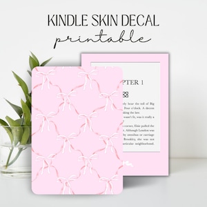 Kindle Skin Decal Case Insert Coquette Cherry Design | DIGITAL DOWNLOAD PNG