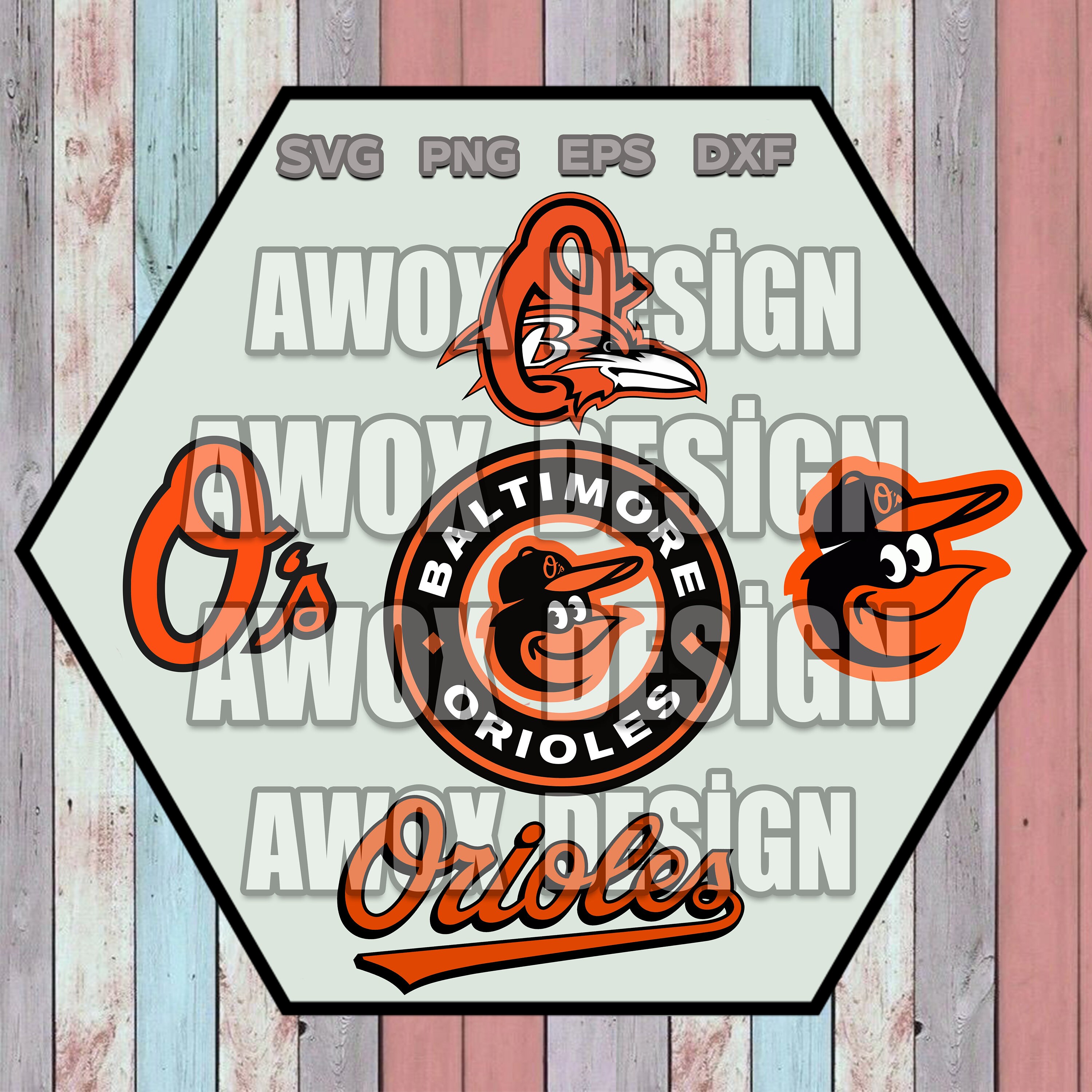 Baltimore Orioles SVG File – Vector Design in, Svg, Eps, Dxf, and Jpeg  Format for Cricut and Silhouette, Digital download – SVG Shop