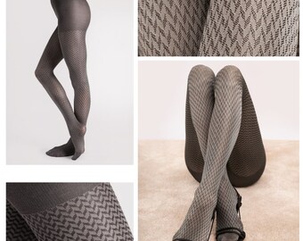40DEN tights S-XL Cinematic gray fine tights nylons women 36-50