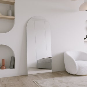 Large Arch Mirror Trendy Home Wall Mirror Full Length Body View