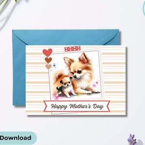 Happy Mothers Day Floral Card, Mothers Greeting Cards, Printable Mother's Day Card, Mother's Day card, Floral Mothers Day card, Mothers card