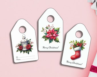 Christmas tags, Christmas tags, Christmas gift tags, pretty tags, Christmas tags, Christmas gift tags.