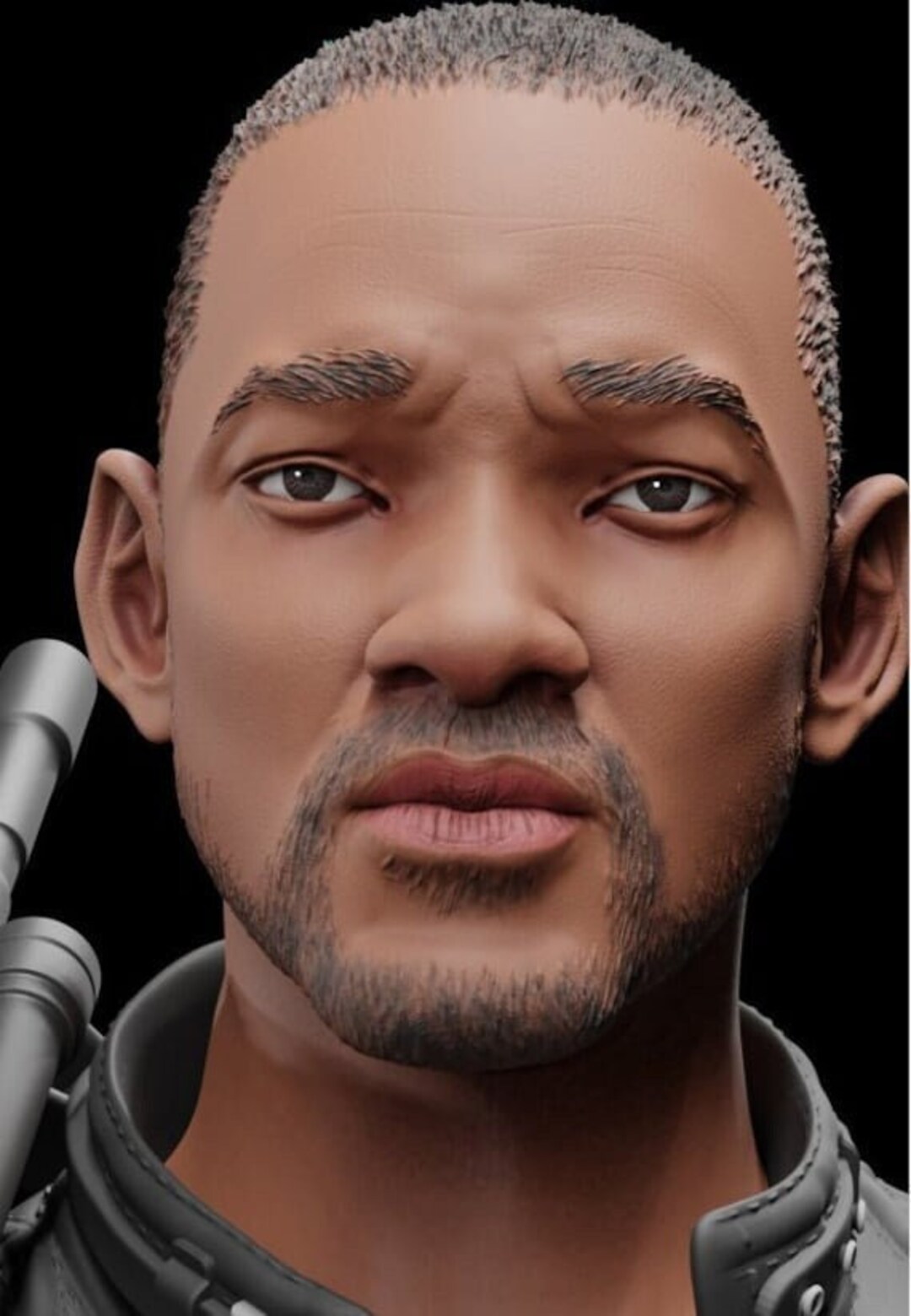Will Smith I Am Legend Zombie Star 3D STL File 3D Model 3D Printer 3D