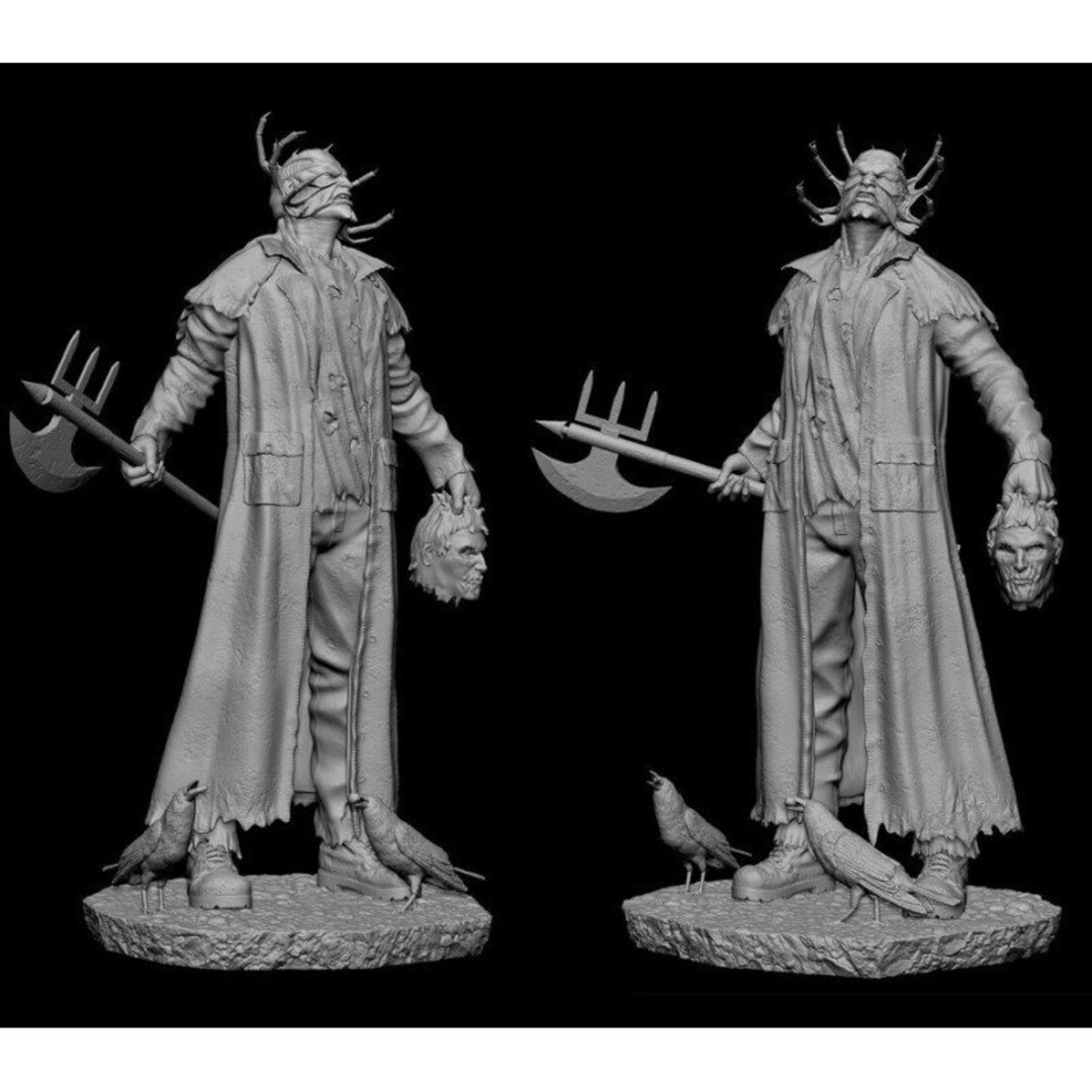 Jeepers Creepers Model Devil Elm Street Horror STL File Printer 3D Print Model Anime Gift, Movie