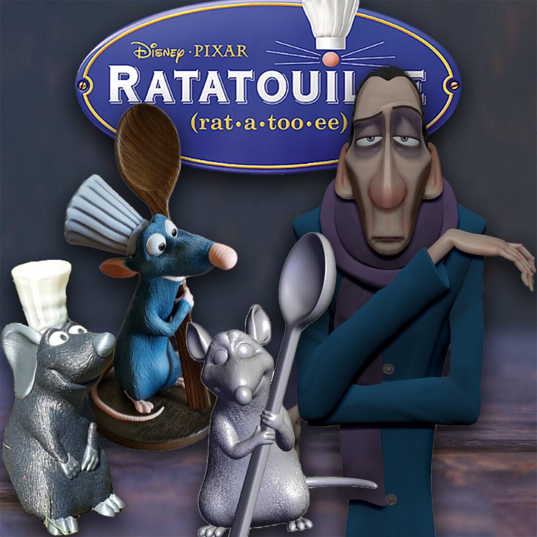 I made Gusteaus cookbook (Ratatouille) and Carl and Ellie's adventure book ( UP) a while ago. Thought you might like them : r/disney