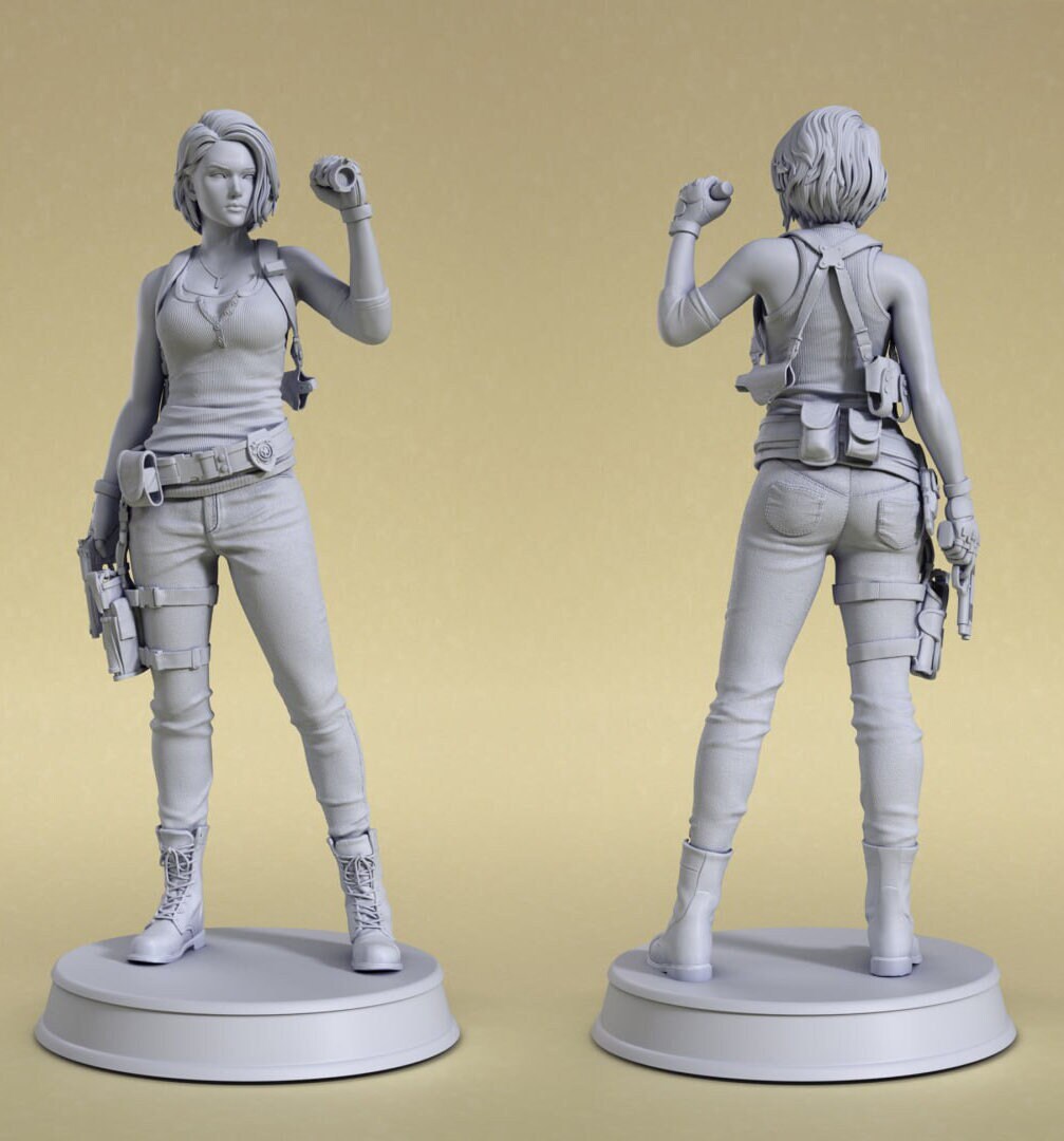 Jill Valentine Resident Evil - STL 3D print files