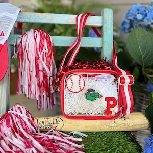 Ballparkbuddy- Phillies Stadium Bag featuring the Phillie Phantic