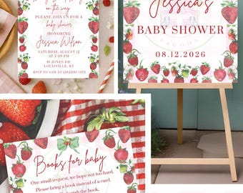Berry Sweet Baby Shower Bundle Girl