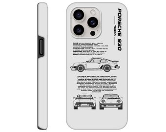 Porsche 930 Turbo phone case