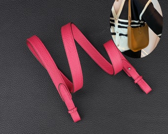 20mm Togo leather shoulder strap for Picotin bag, Picotin bag strap,20mm wide bag strap for evelyn TPM and Other brand women bags